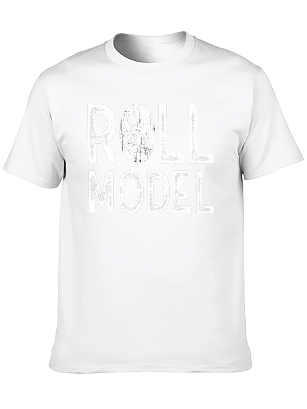 Roll Model Graphic Tee - Disability Awareness Shirt