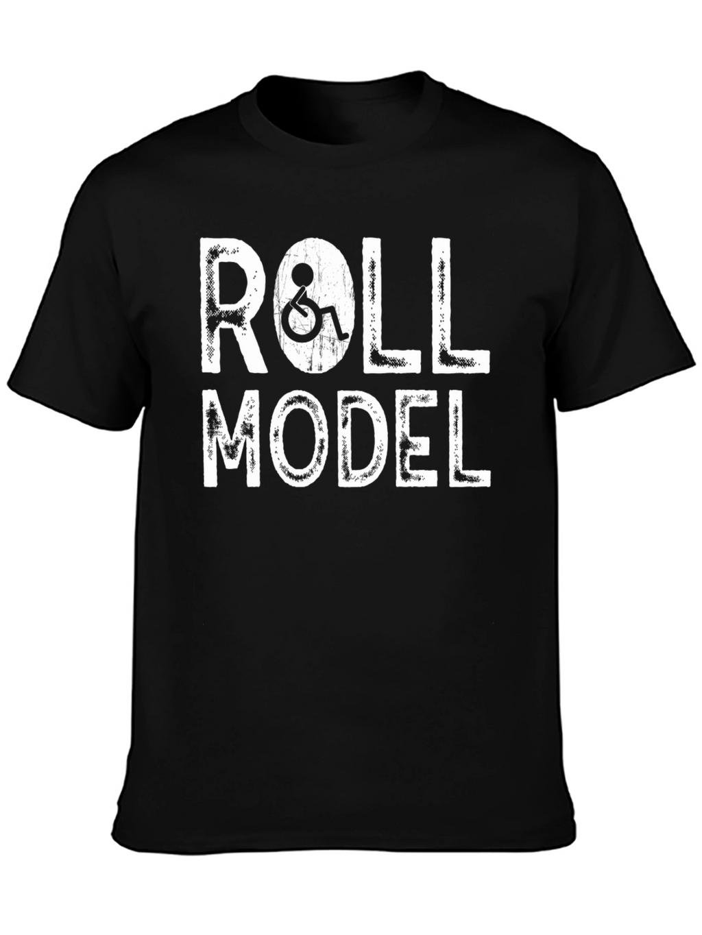 Roll Model Graphic Tee - Disability Awareness Shirt