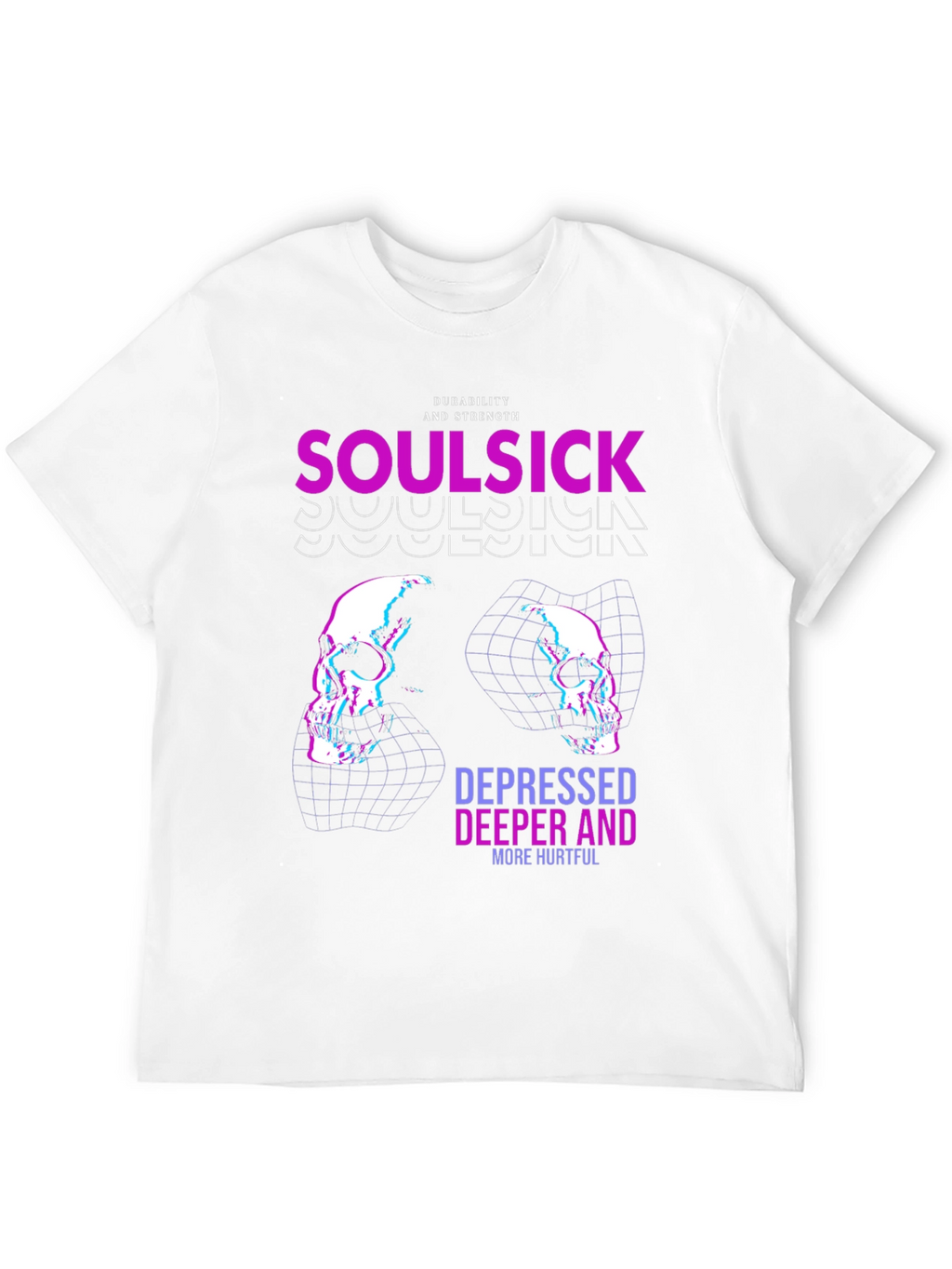 Soulsick Graphic Print Black T-Shirt