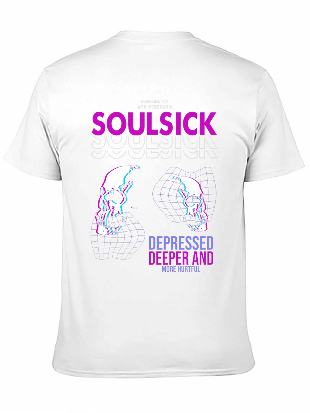Soulsick Graphic Print Black T-Shirt