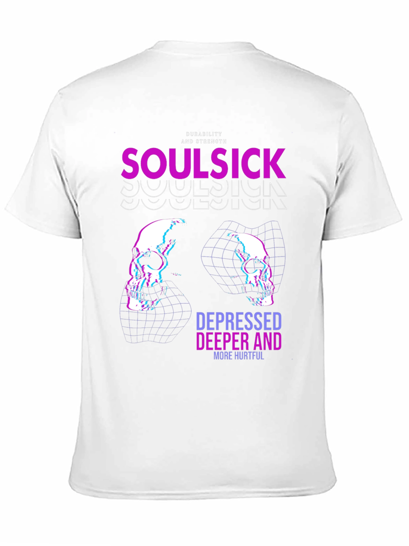 Soulsick Graphic Print Black T-Shirt