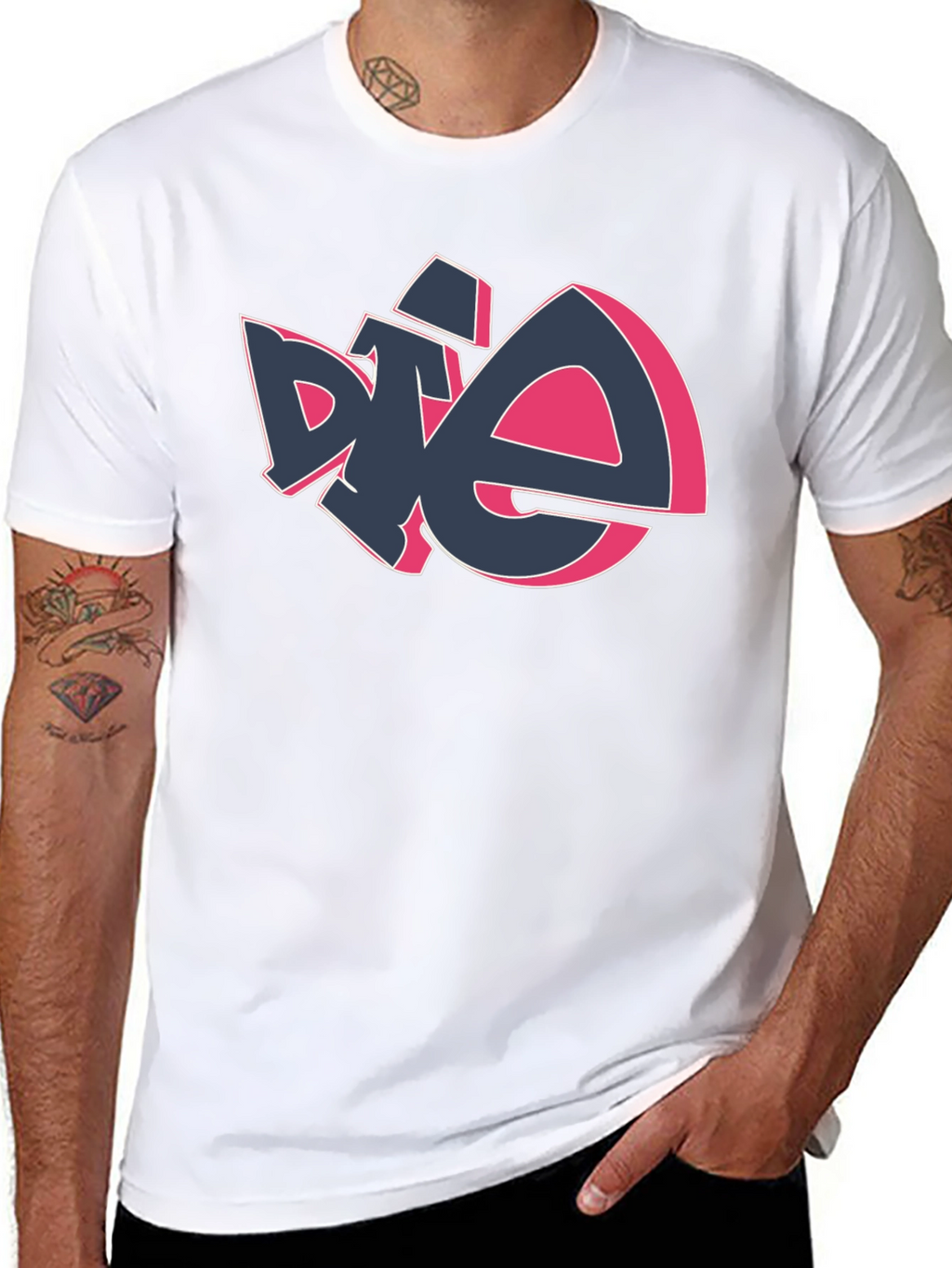 Bold Graphic Print T-Shirt