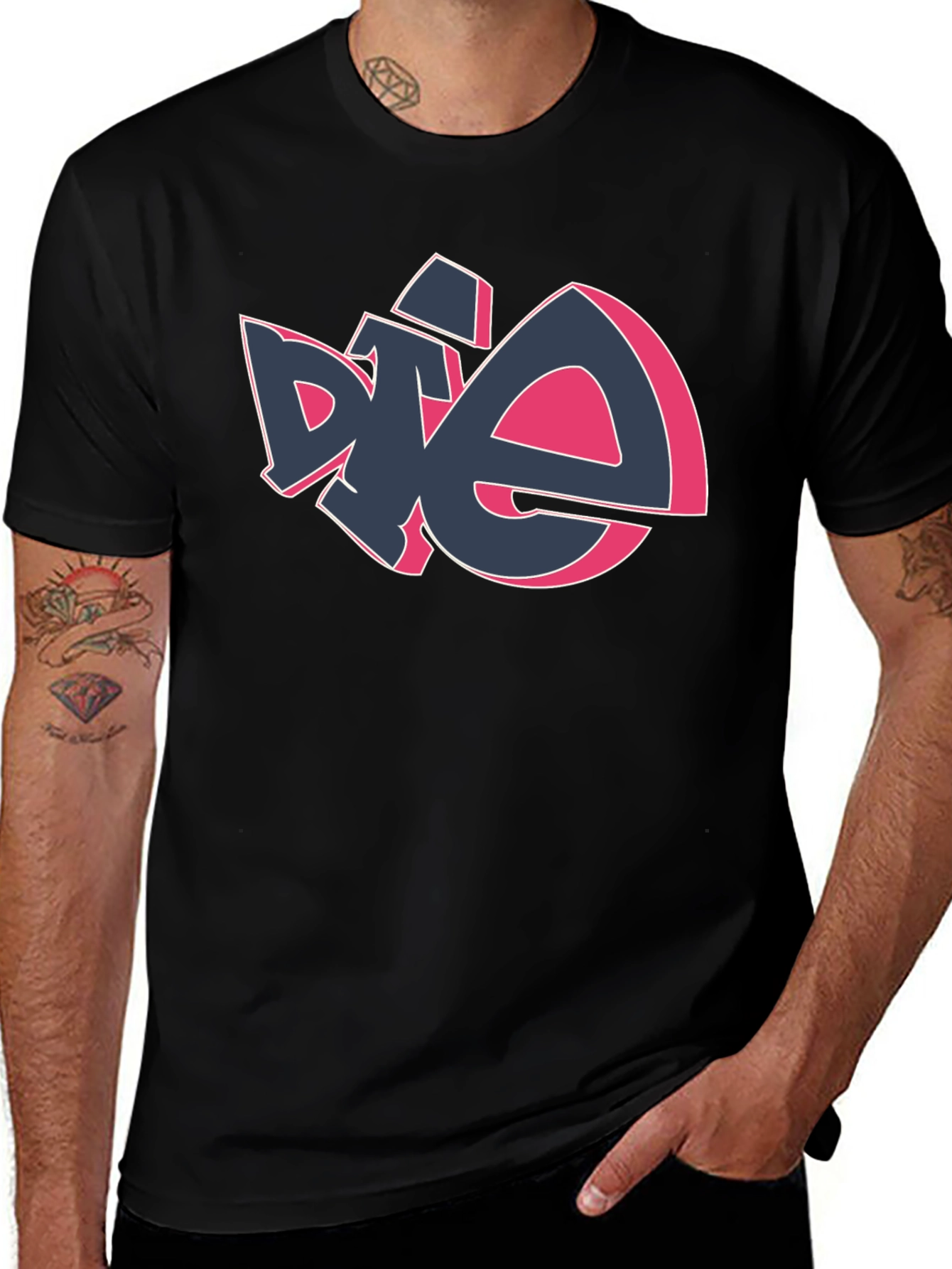 Bold Graphic Print T-Shirt