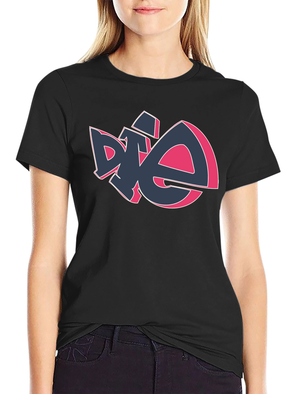 Bold Graphic Print T-Shirt