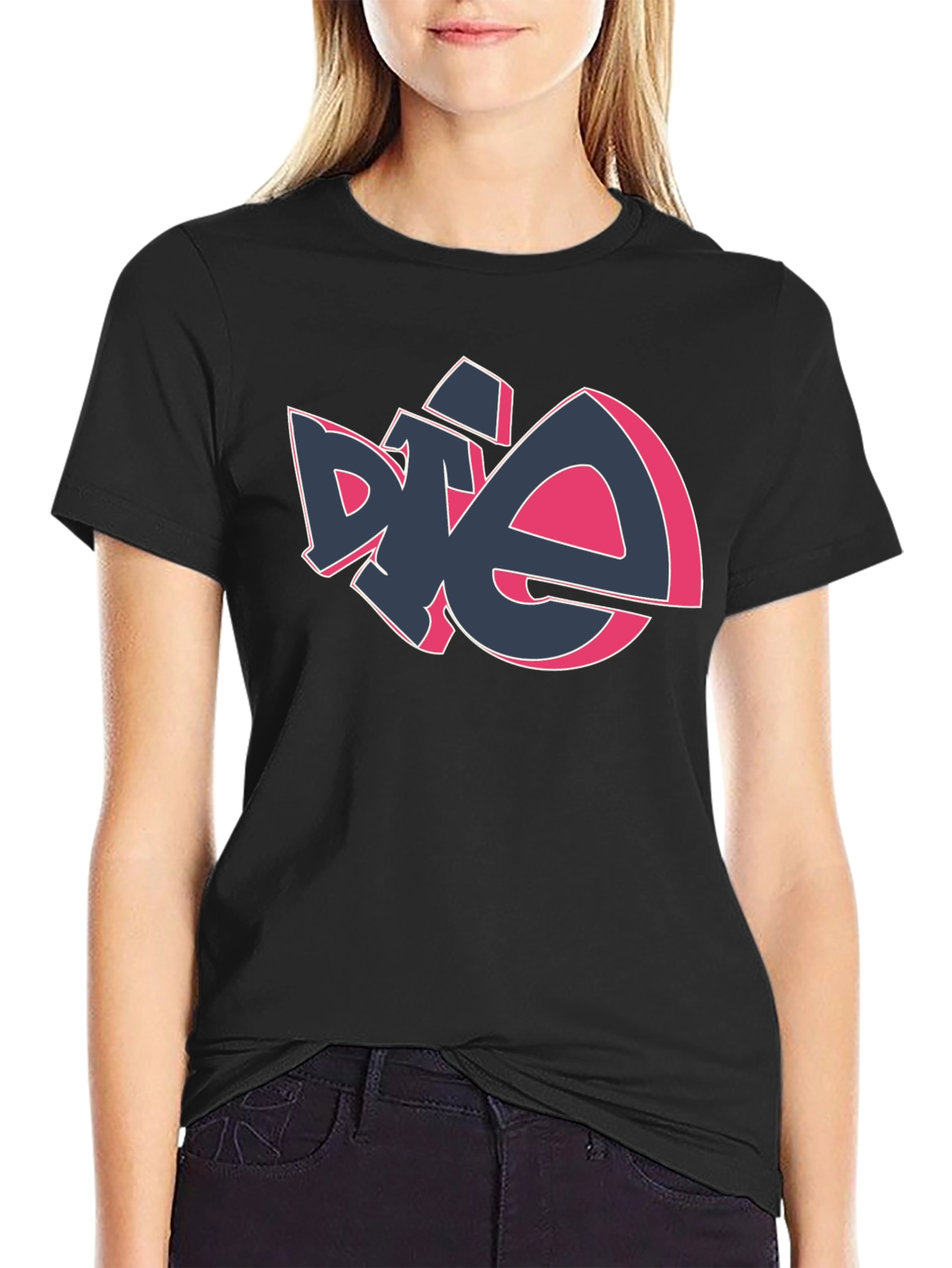 Bold Graphic Print T-Shirt