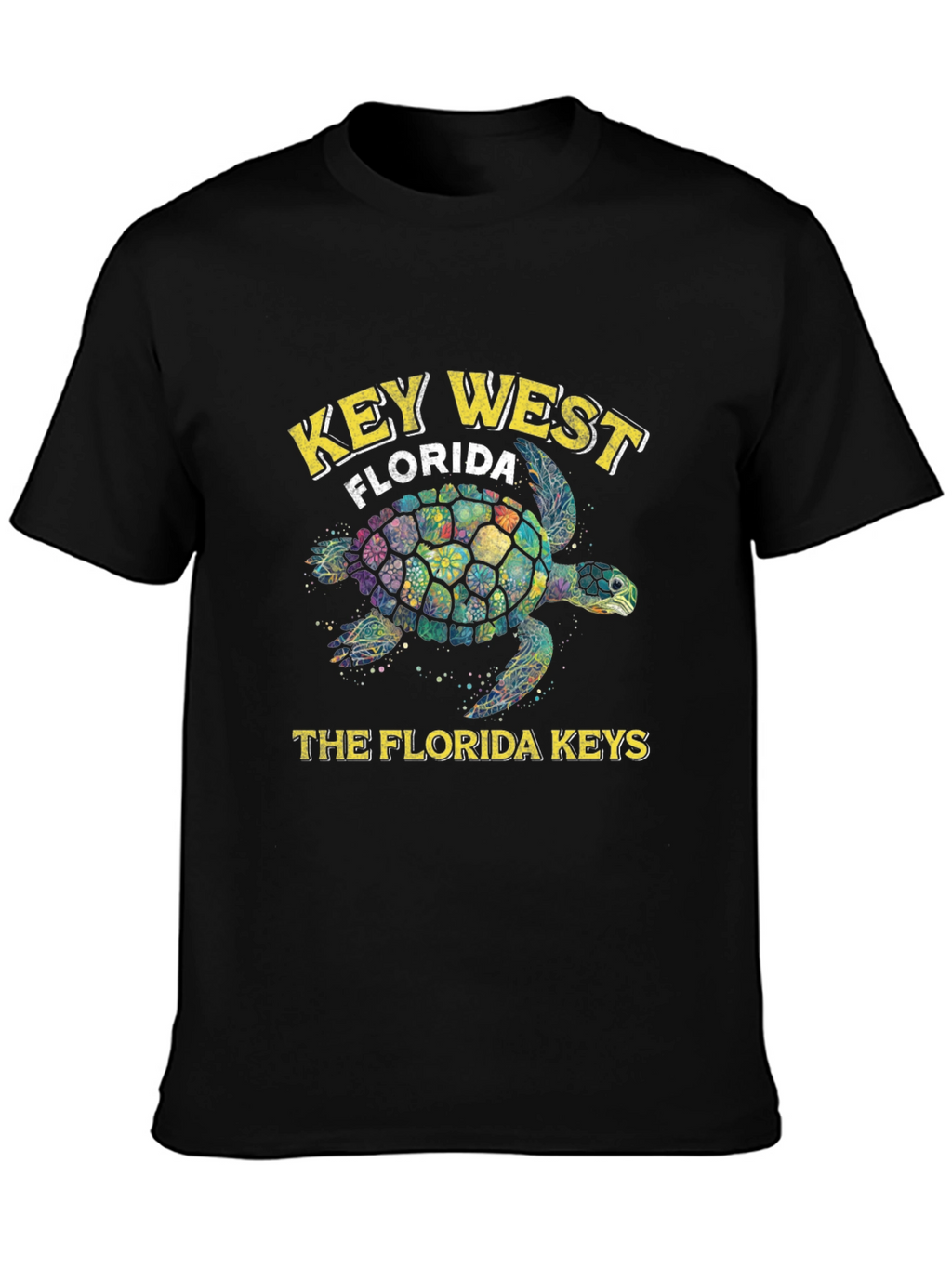 Key West Florida Turtle Graphic Tee