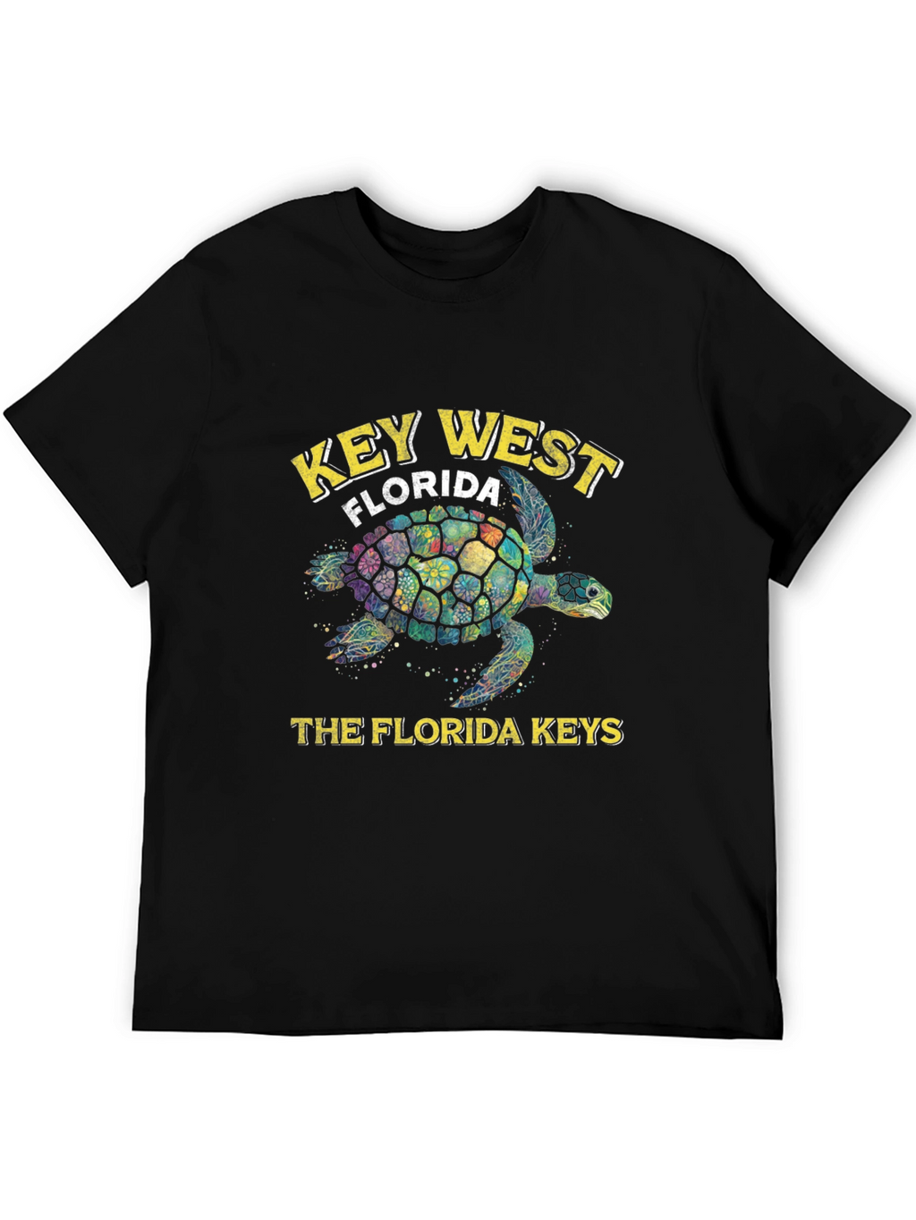 Key West Florida Turtle Graphic Tee