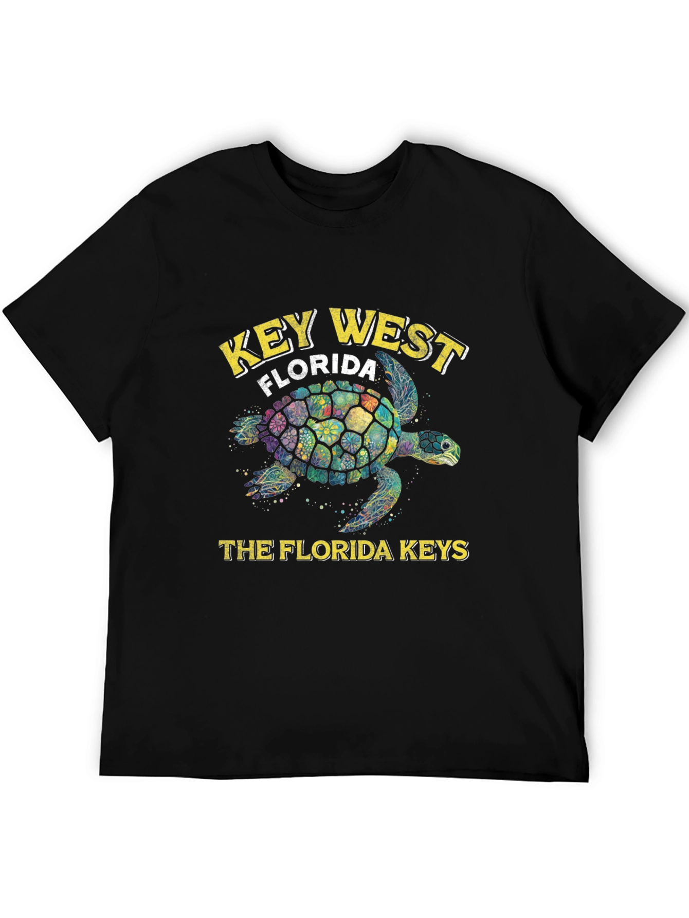 Key West Florida Turtle Graphic Tee