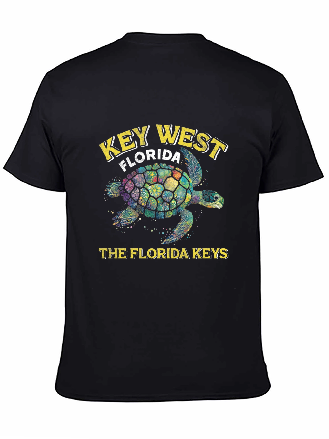 Key West Florida Turtle Graphic Tee