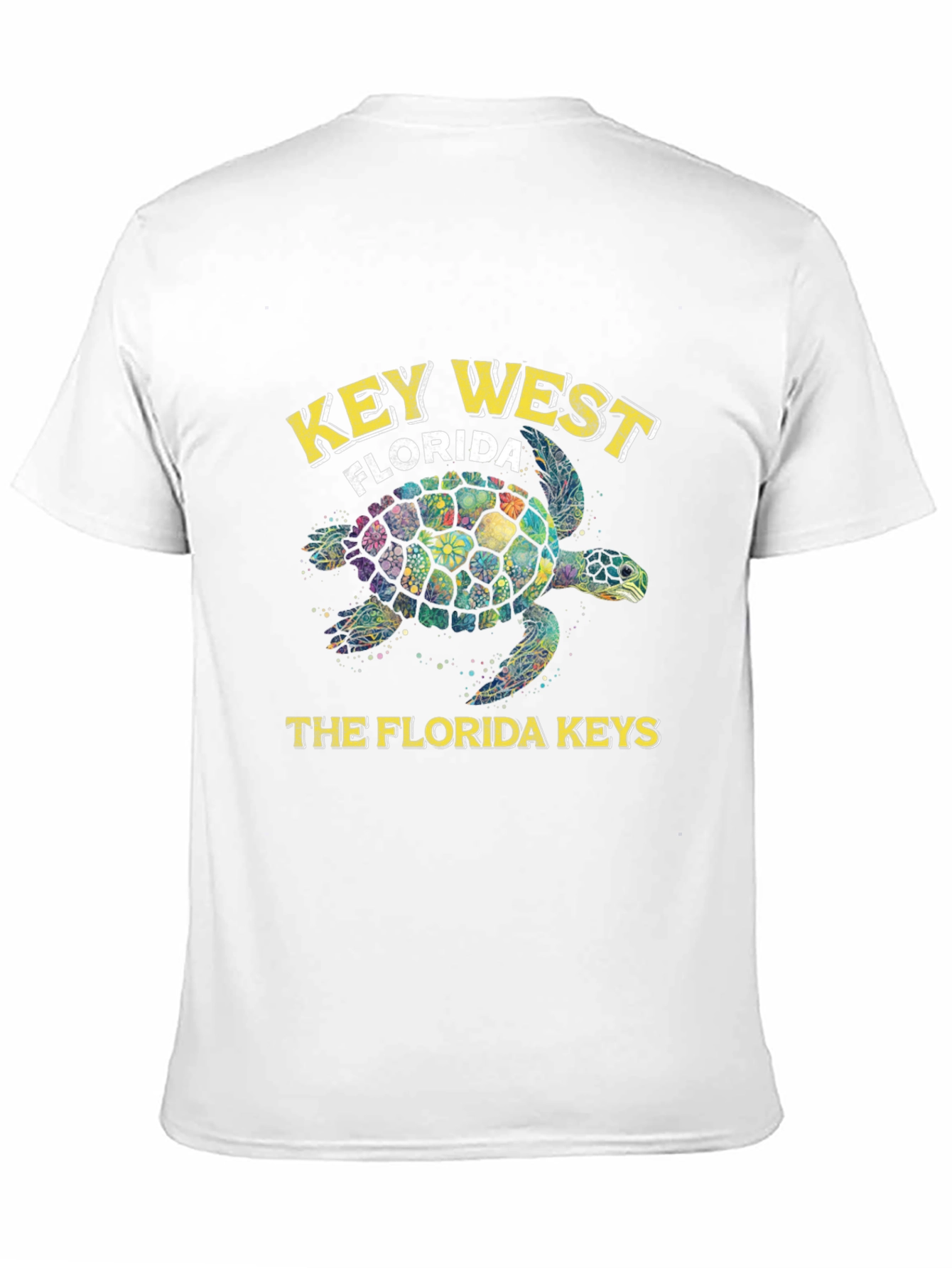 Key West Florida Turtle Graphic Tee