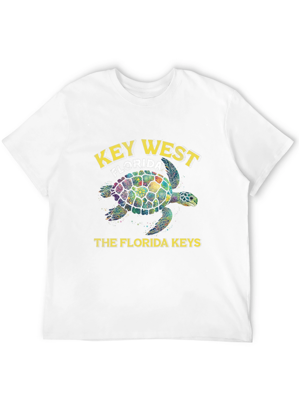 Key West Florida Turtle Graphic Tee
