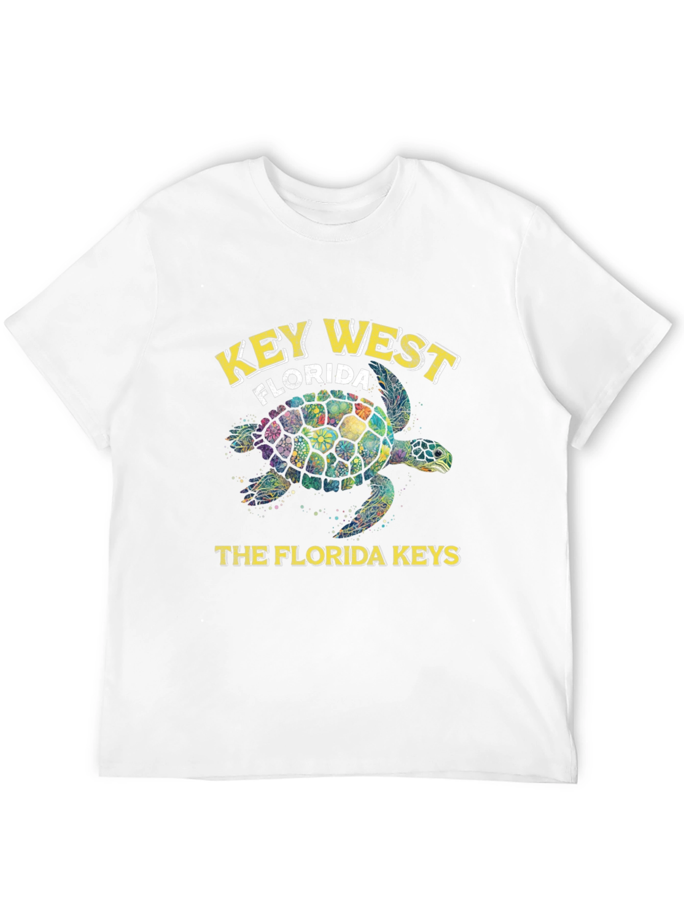 Key West Florida Turtle Graphic Tee