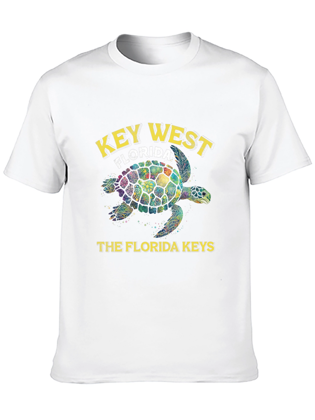 Key West Florida Turtle Graphic Tee