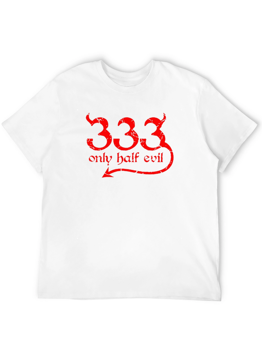 Only Half Evil 333 Graphic T-Shirt
