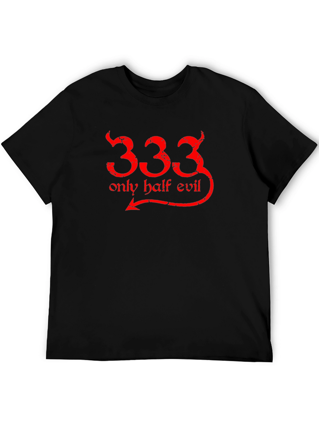 Only Half Evil 333 Graphic T-Shirt