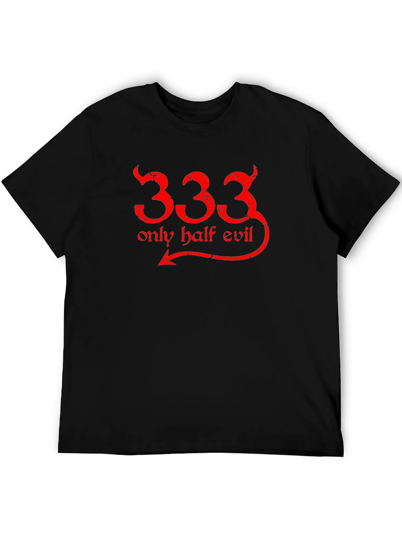Only Half Evil 333 Graphic T-Shirt