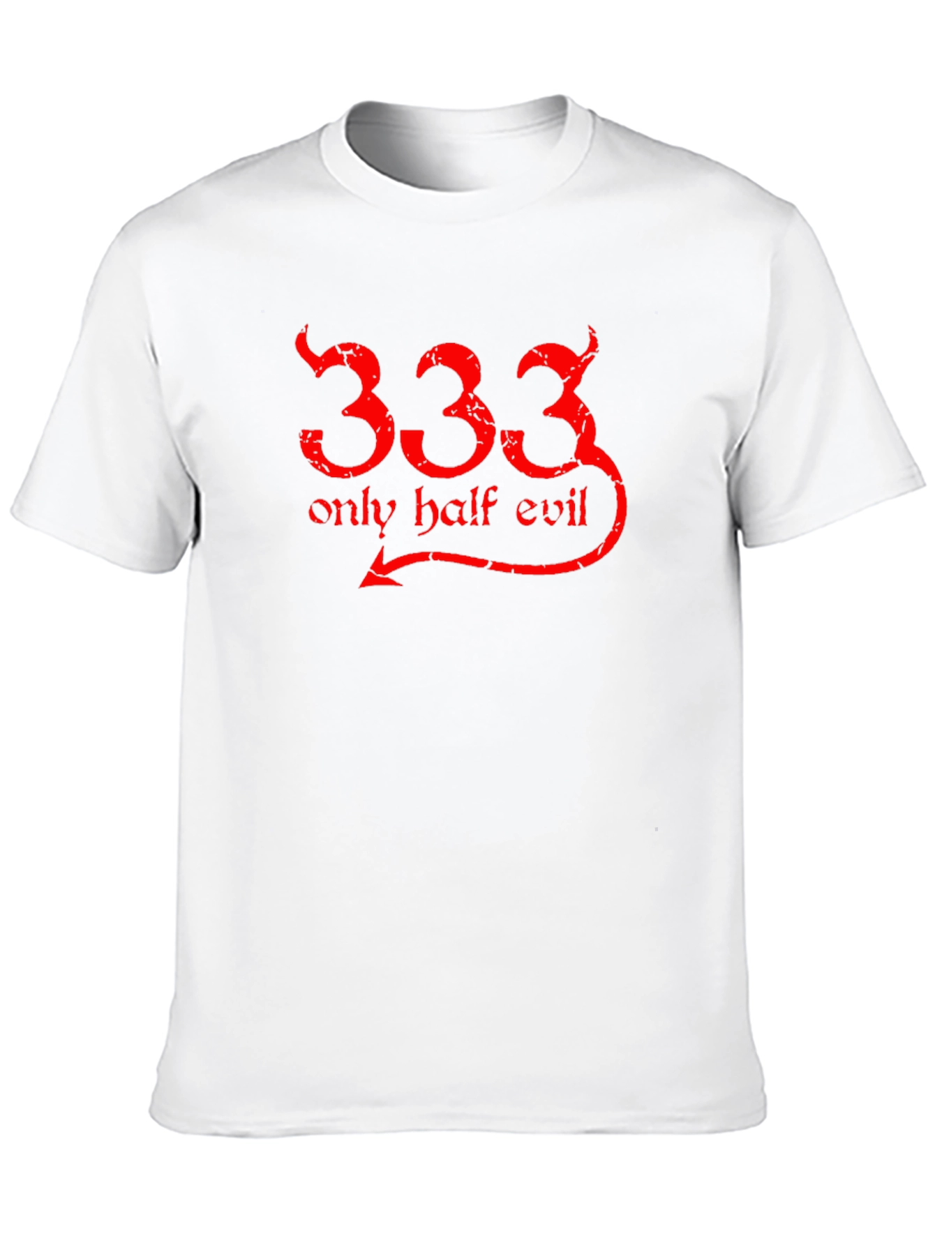 Only Half Evil 333 Graphic T-Shirt