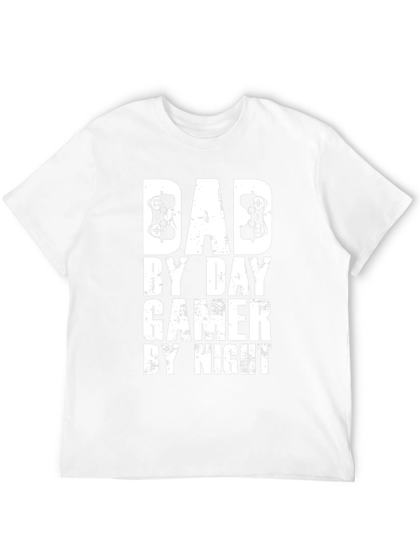 Dad By Day Gamer By Night Funny T-Shirt