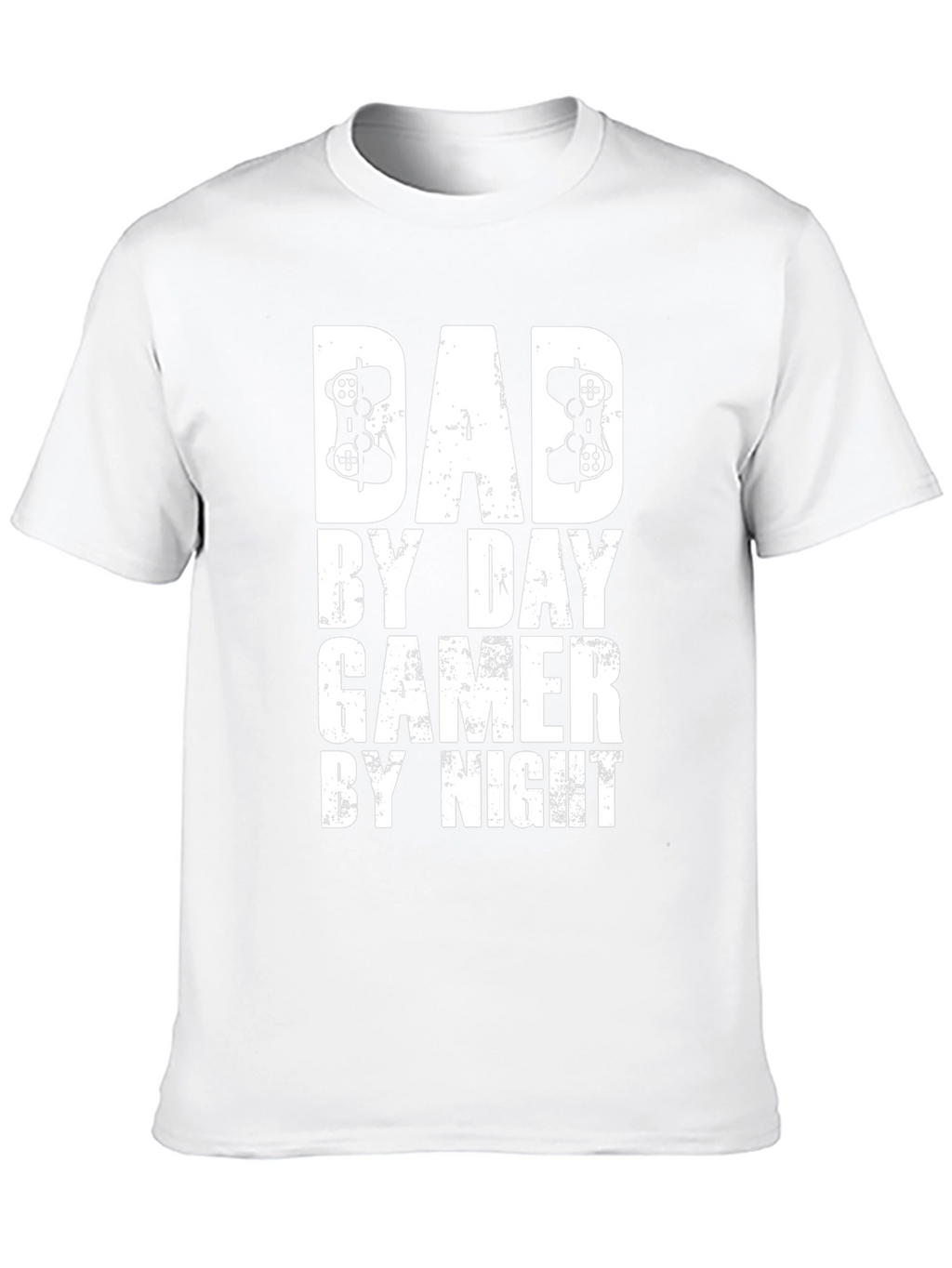 Dad By Day Gamer By Night Funny T-Shirt