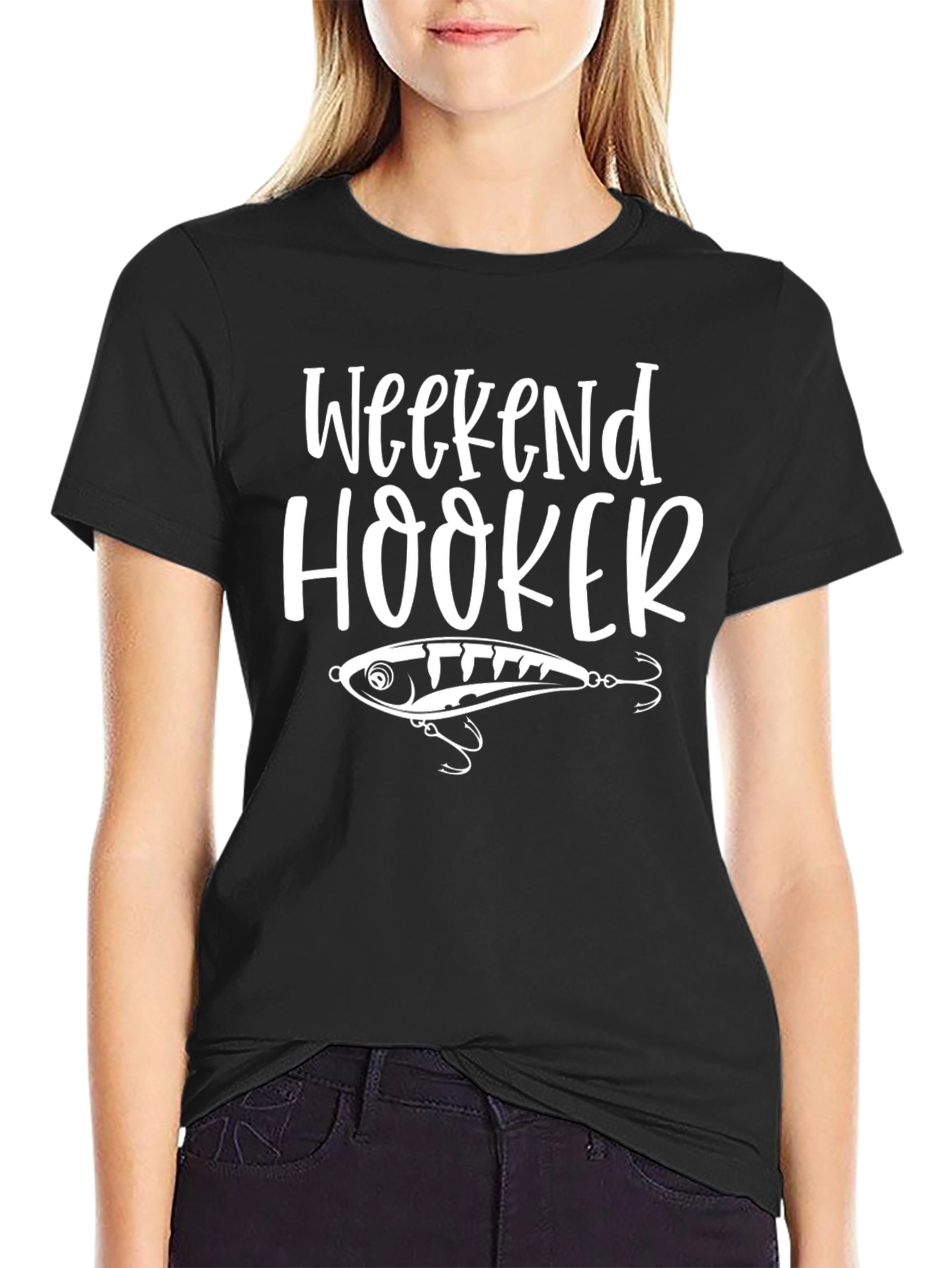 Weekend Hooker Fishing T-Shirt