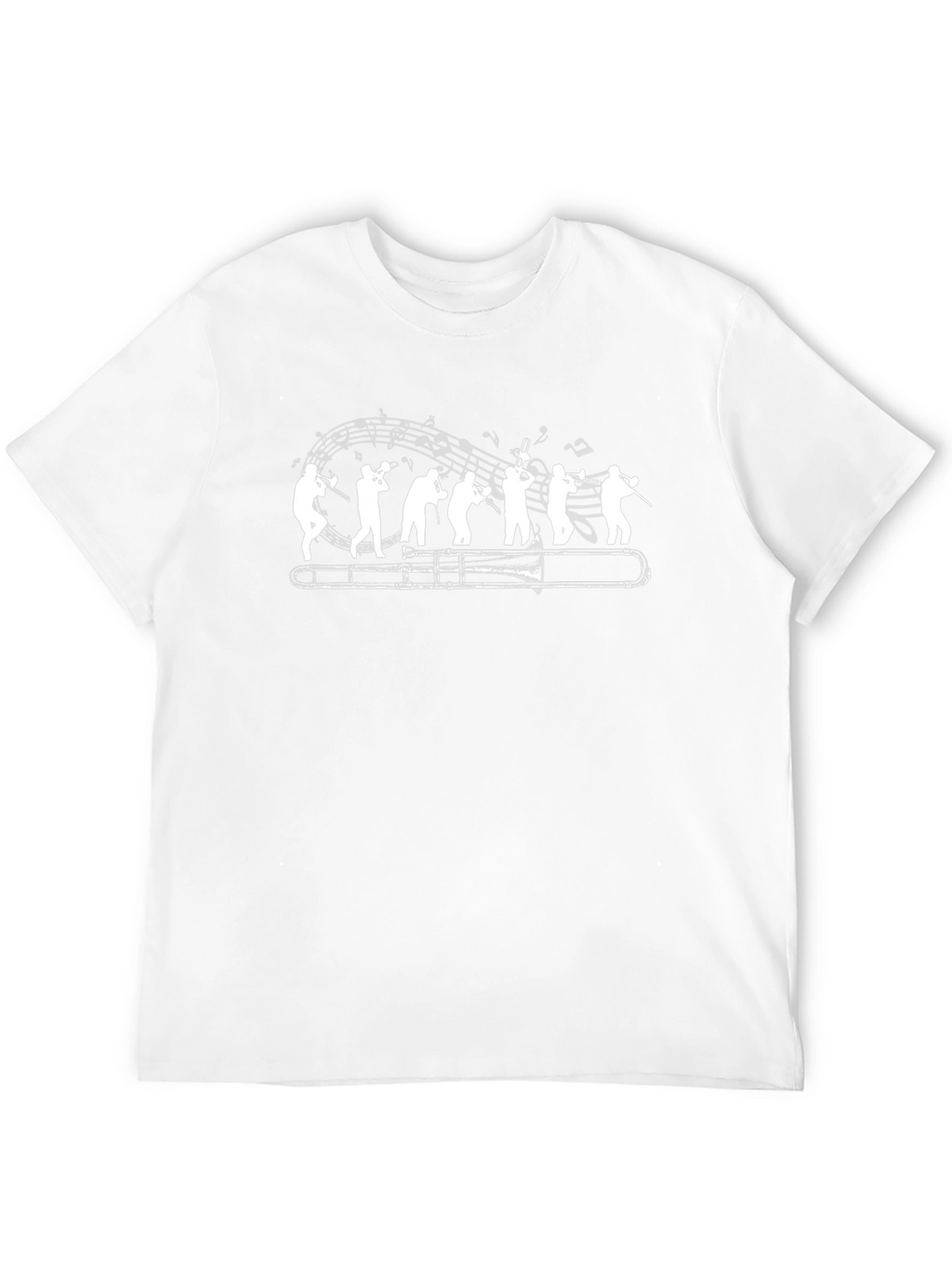 Trombone Evolution T-Shirt: Musician Humor
