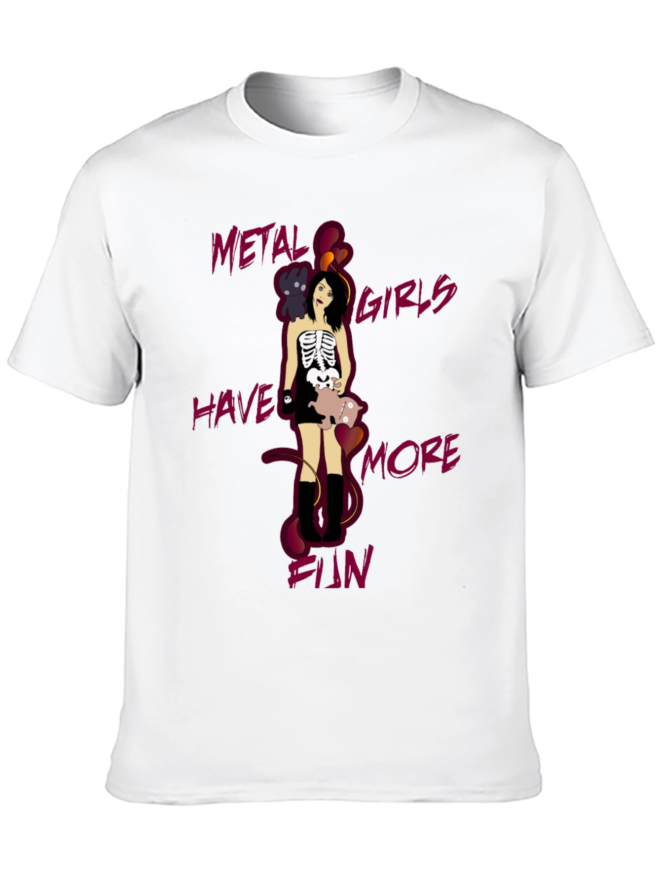Metal Girls Have More Fun Graphic Tee