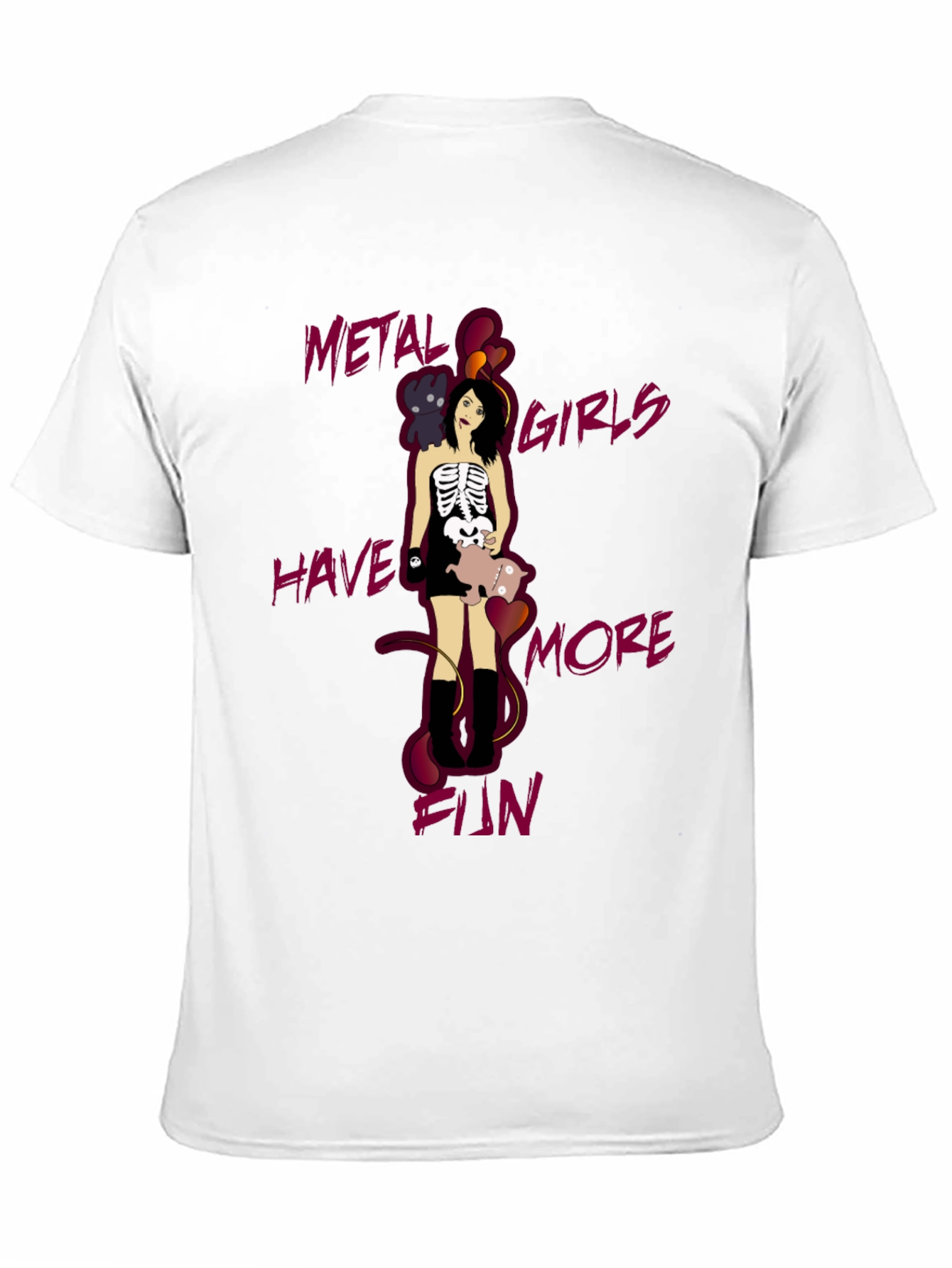 Metal Girls Have More Fun Graphic Tee