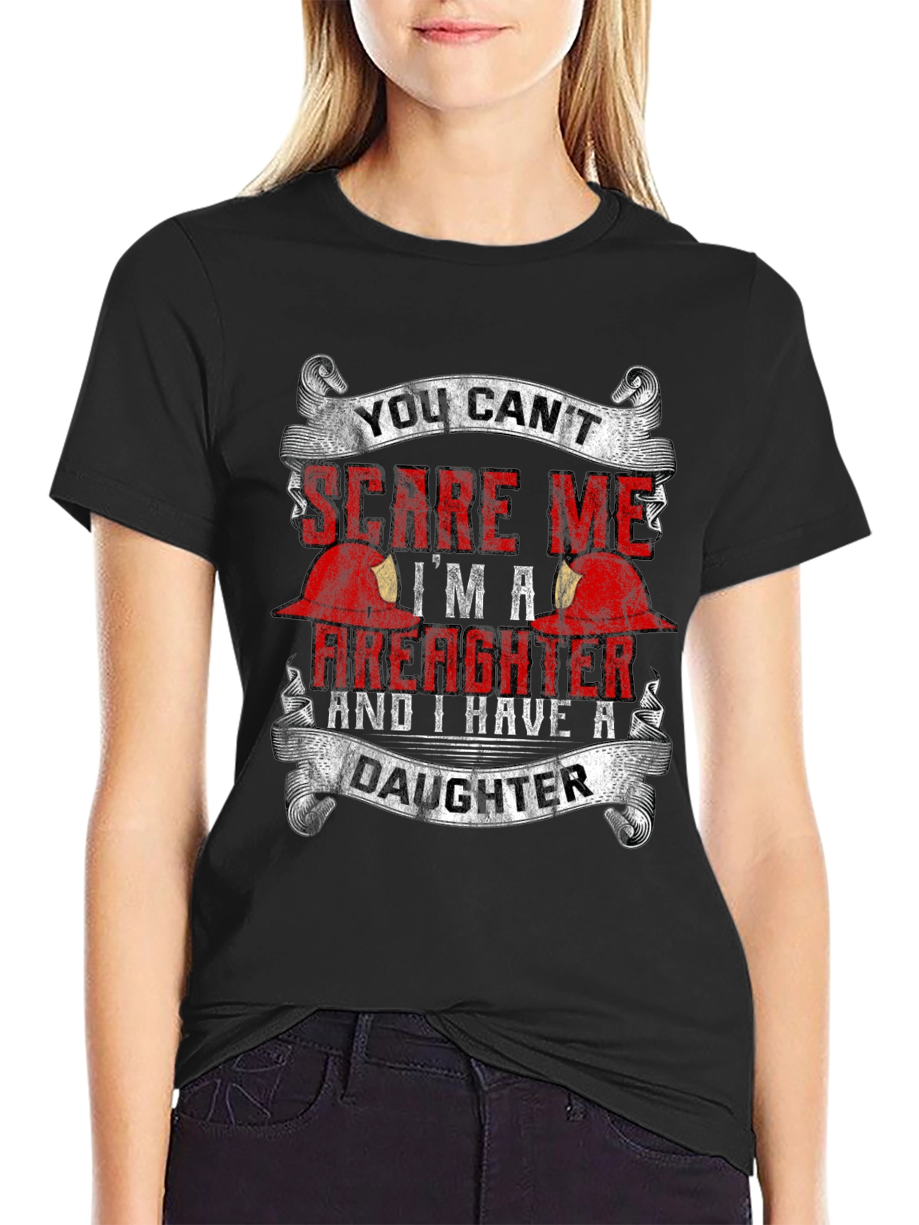 Firefighter Dad T-Shirt - Daughter Humor