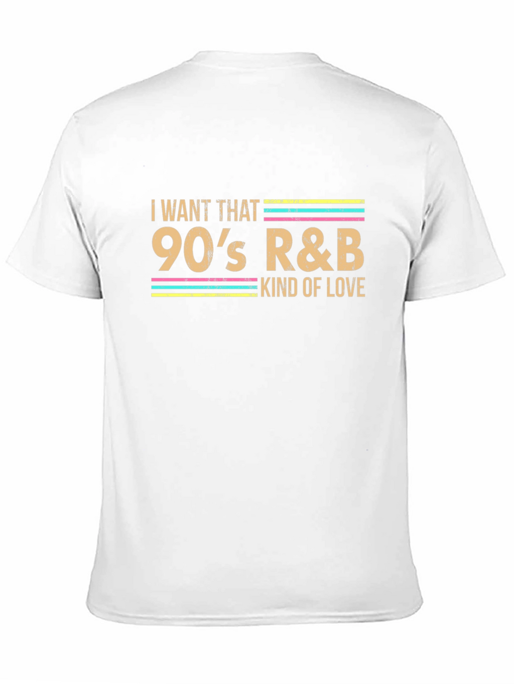 90s R&B Love Graphic Tee - Black