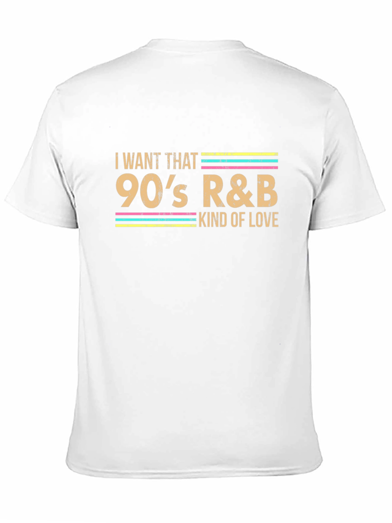 90s R&B Love Graphic Tee - Black