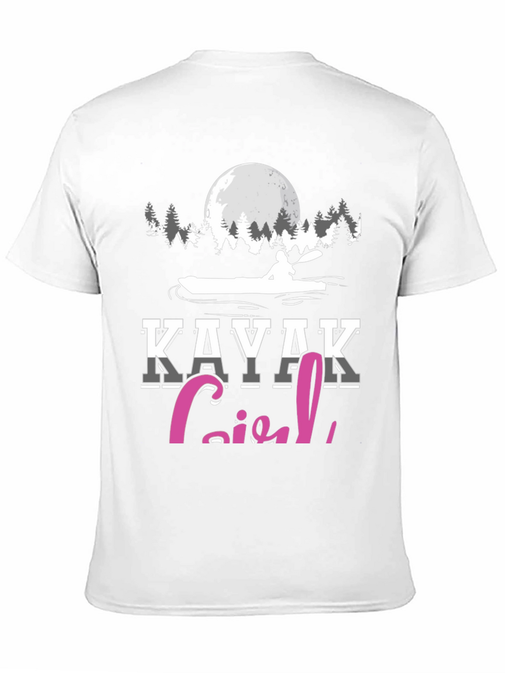 Kayak Girl T-Shirt - Paddling Adventure Tee