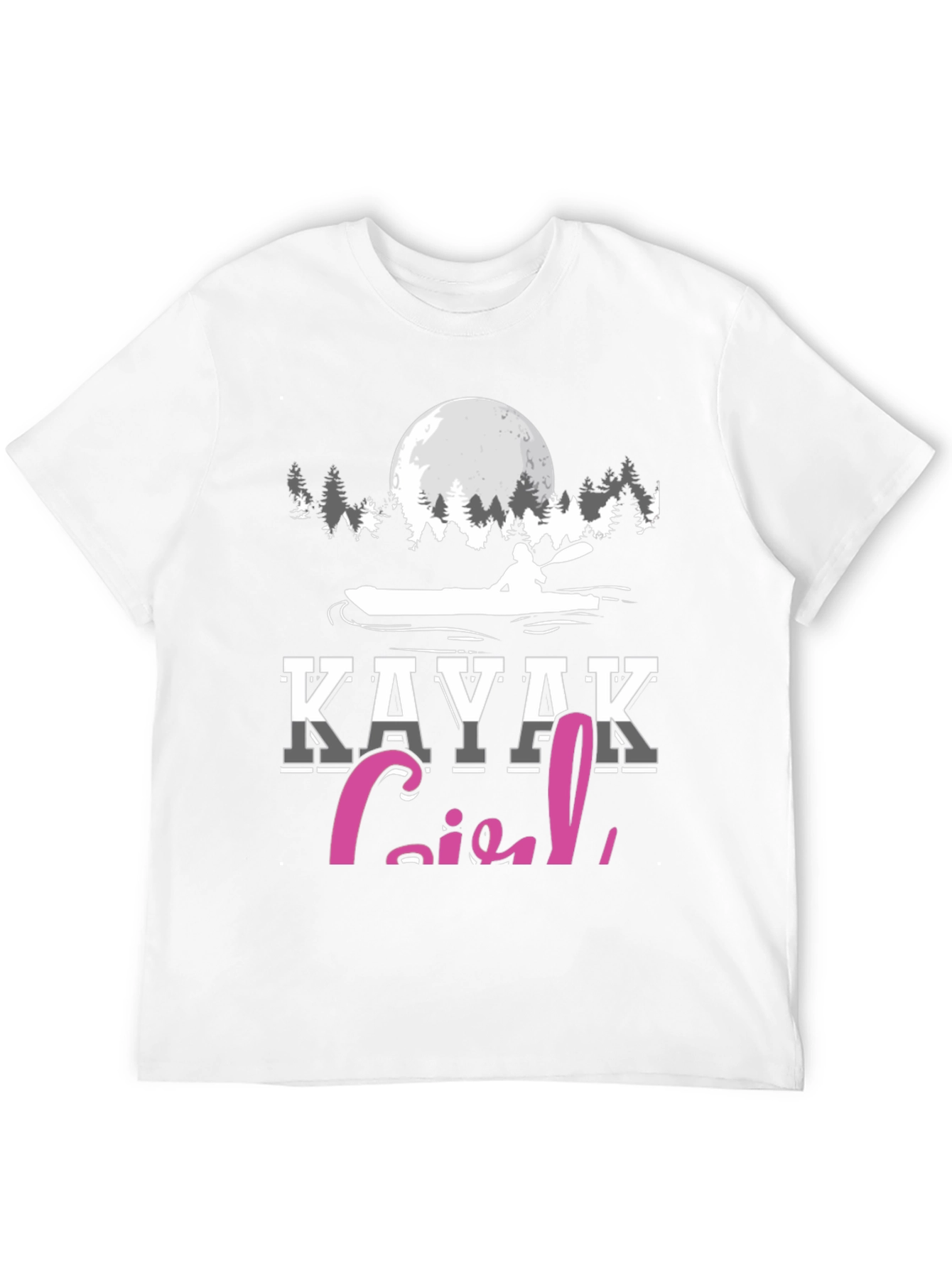 Kayak Girl T-Shirt - Paddling Adventure Tee