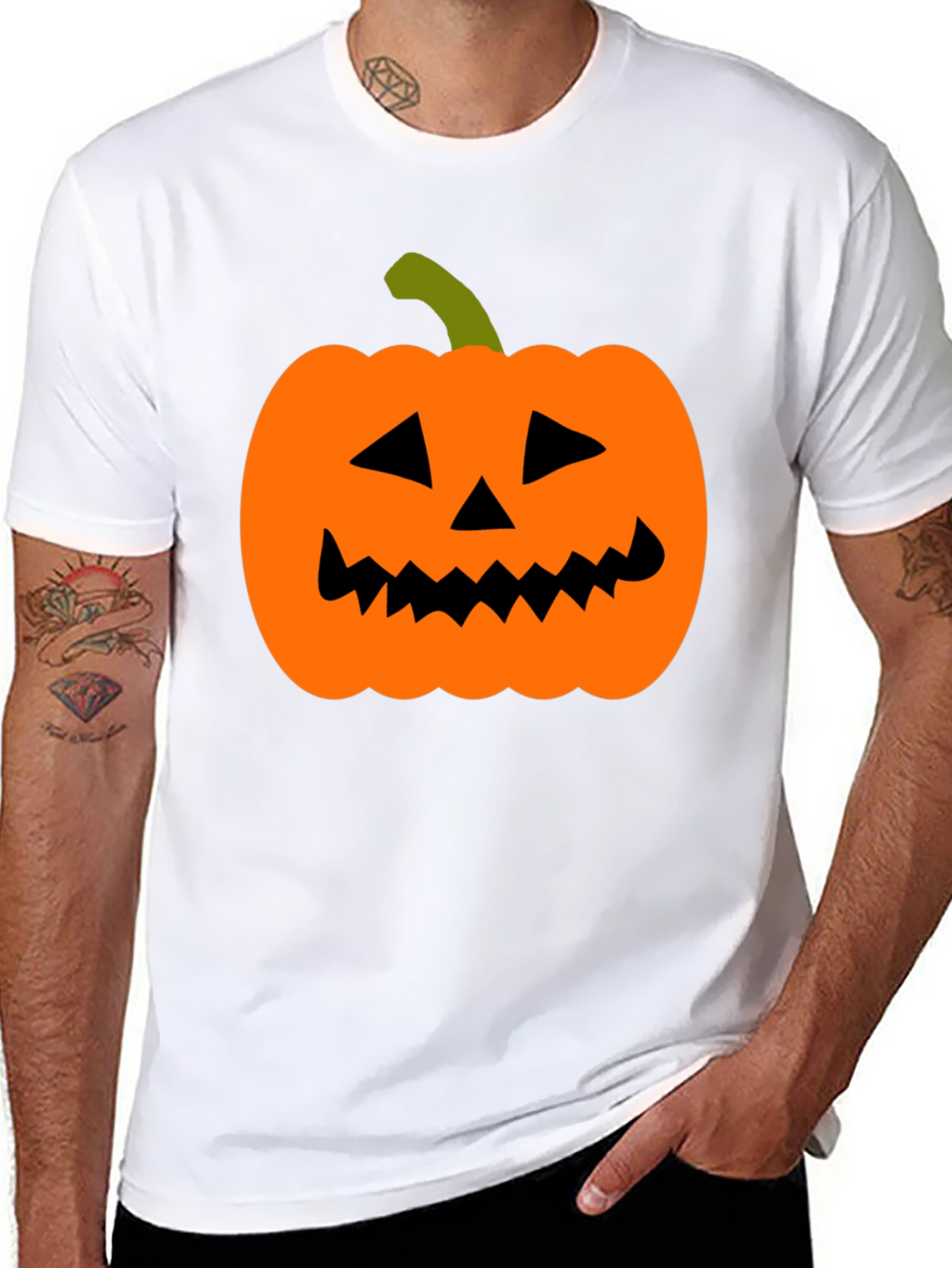 Halloween Pumpkin T-Shirt - Spooky Season Tee