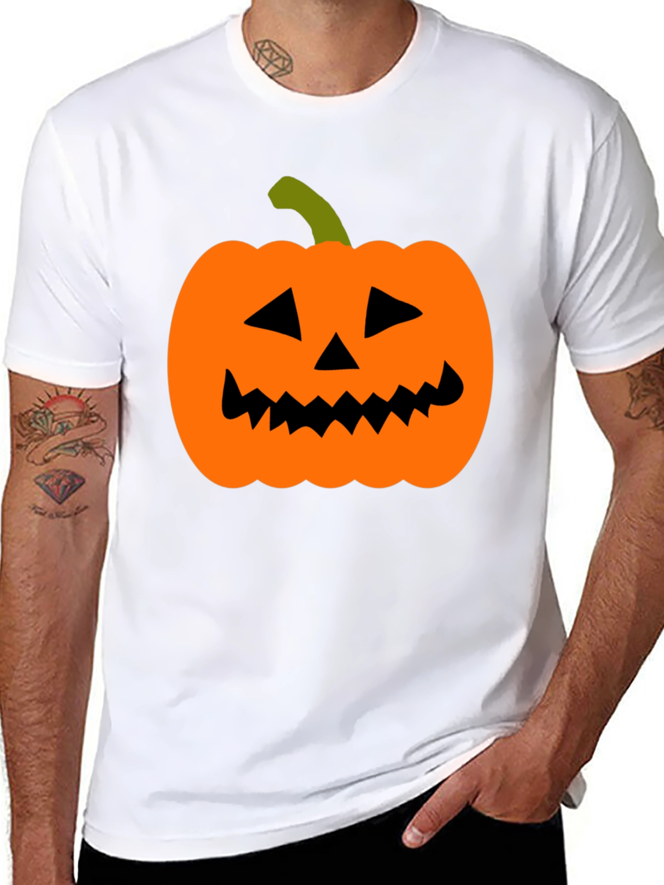 Halloween Pumpkin T-Shirt - Spooky Season Tee