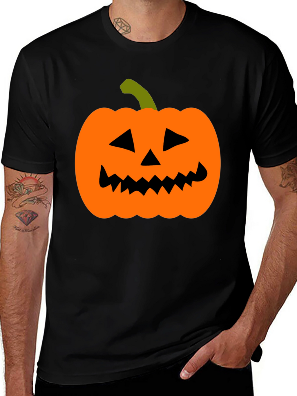 Halloween Pumpkin T-Shirt - Spooky Season Tee