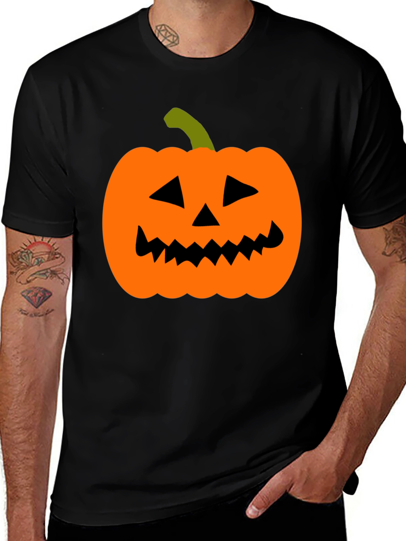 Halloween Pumpkin T-Shirt - Spooky Season Tee