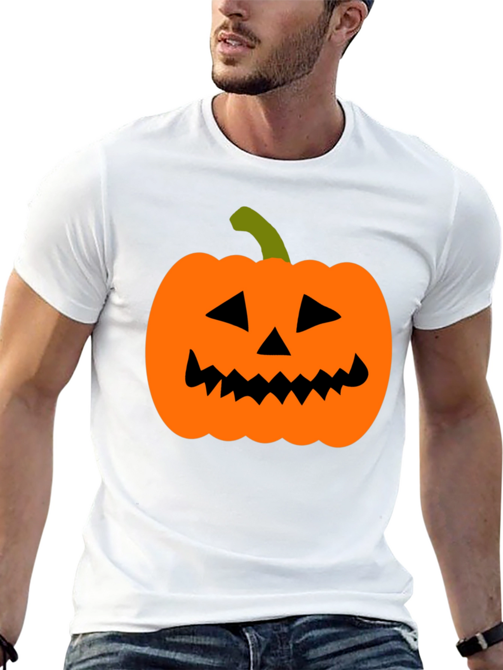 Halloween Pumpkin T-Shirt - Spooky Season Tee