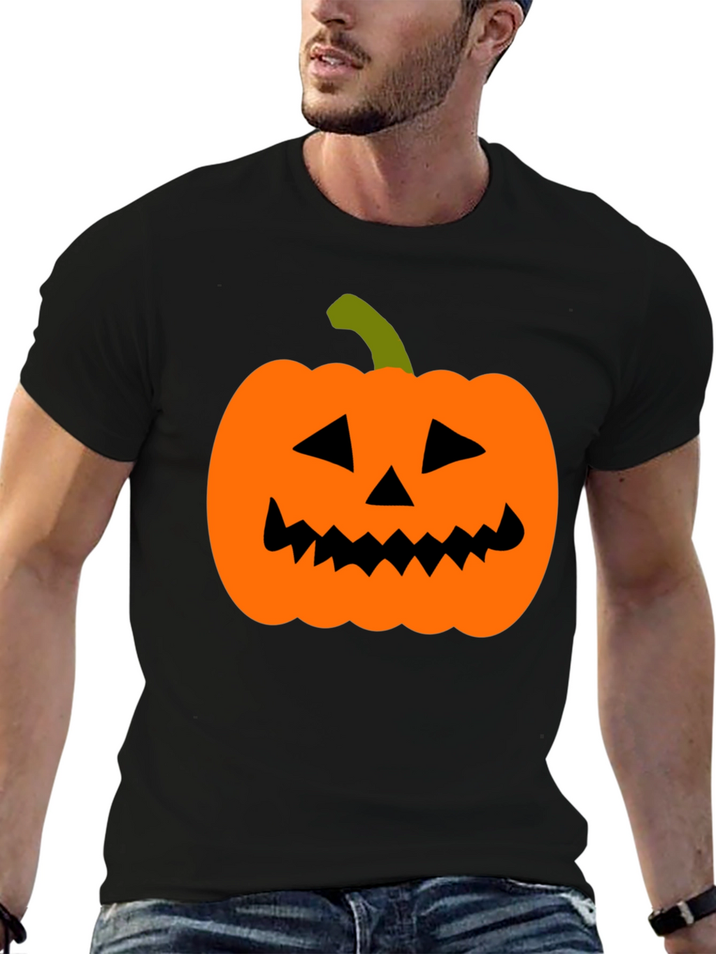 Halloween Pumpkin T-Shirt - Spooky Season Tee