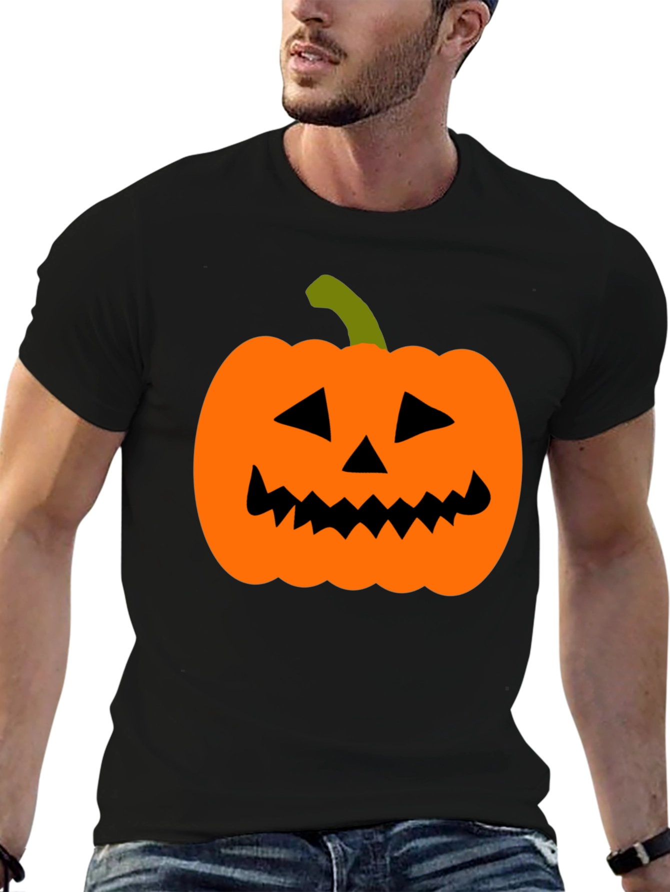 Halloween Pumpkin T-Shirt - Spooky Season Tee