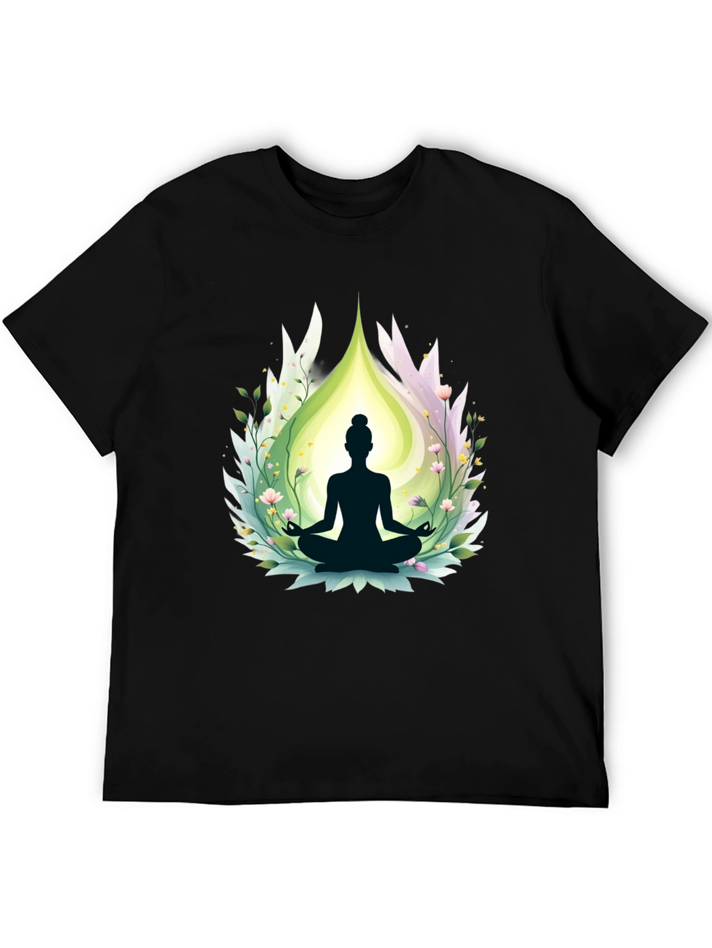 Meditative Bliss T-Shirt - Yoga Design
