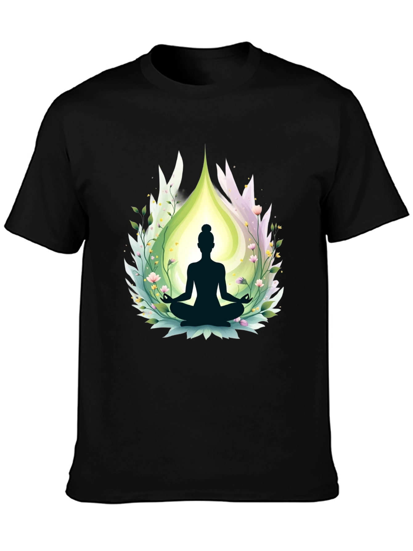 Meditative Bliss T-Shirt - Yoga Design