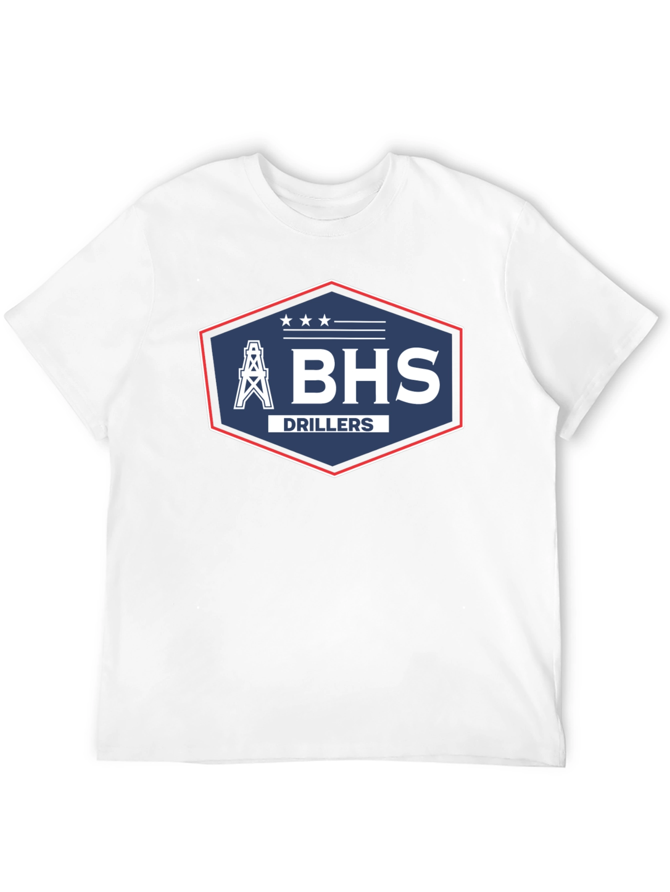 BHS Drillers T-Shirt - Black Crew Neck
