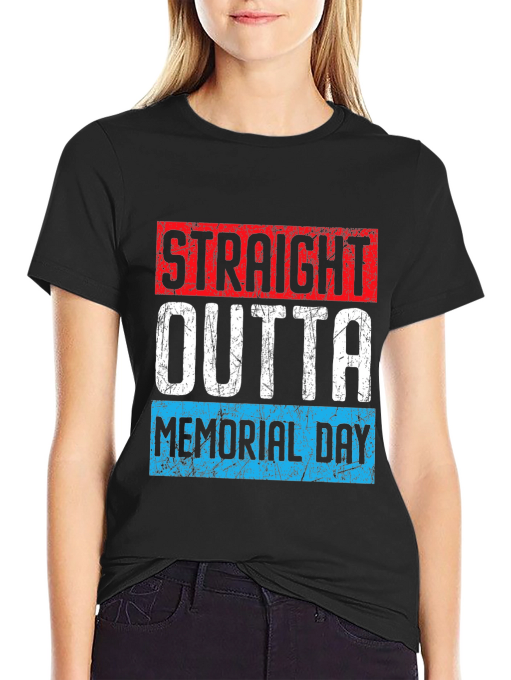 Straight Outta Memorial Day Graphic Tee