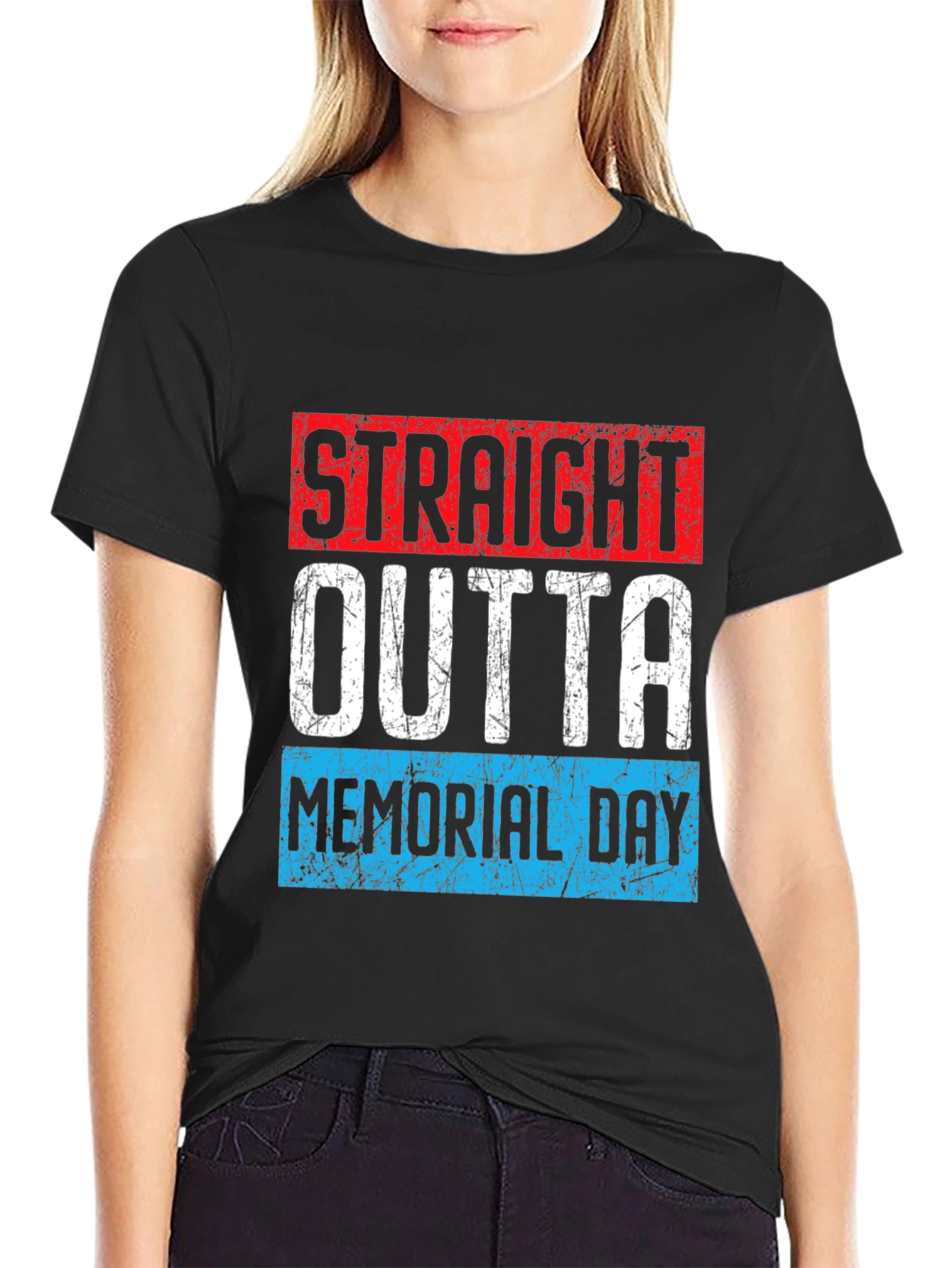 Straight Outta Memorial Day Graphic Tee