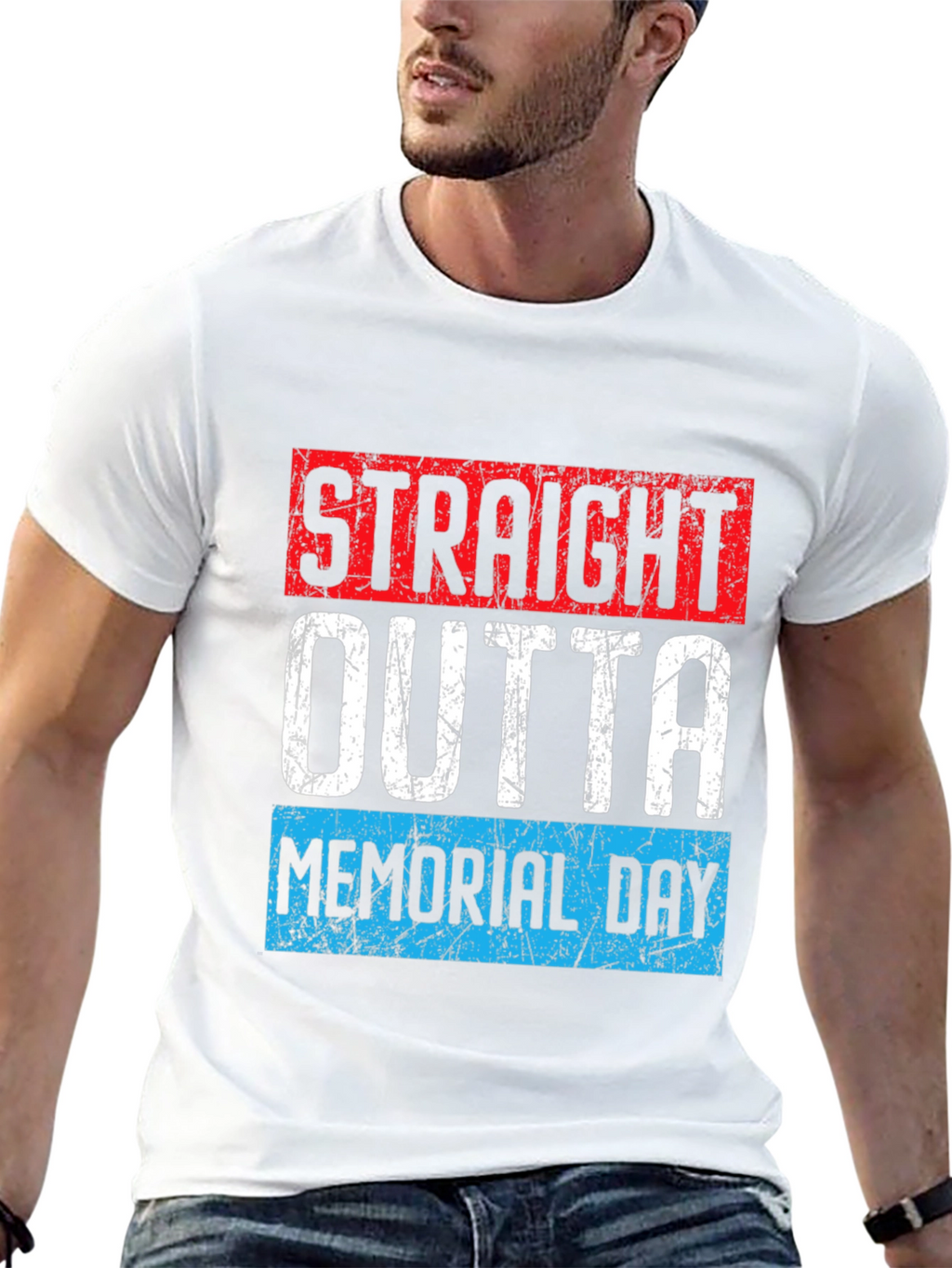 Straight Outta Memorial Day Graphic Tee