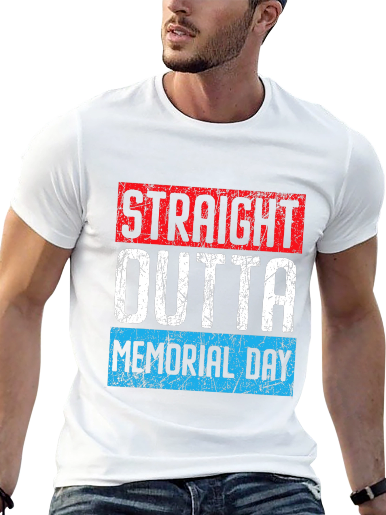 Straight Outta Memorial Day Graphic Tee