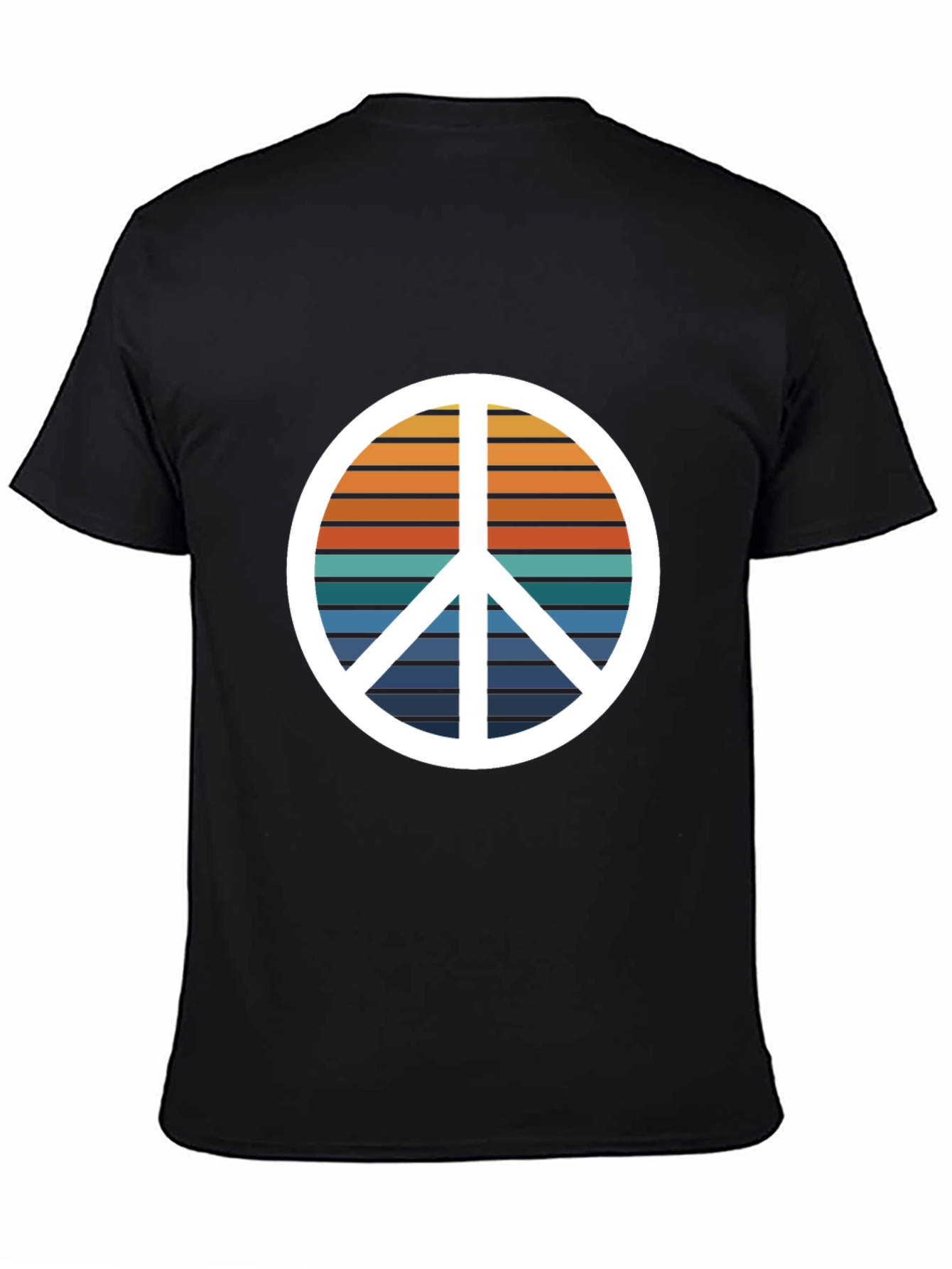 Retro Peace Sign Graphic Tee - Vintage Style T-Shirt