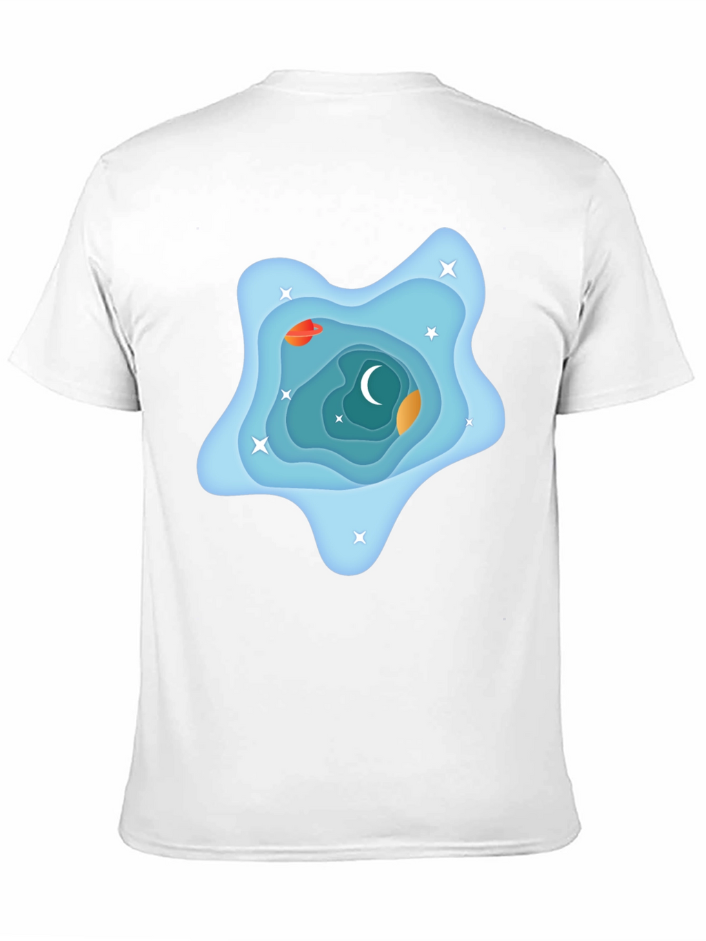 Galaxy Dream T-Shirt - Black Cotton Tee