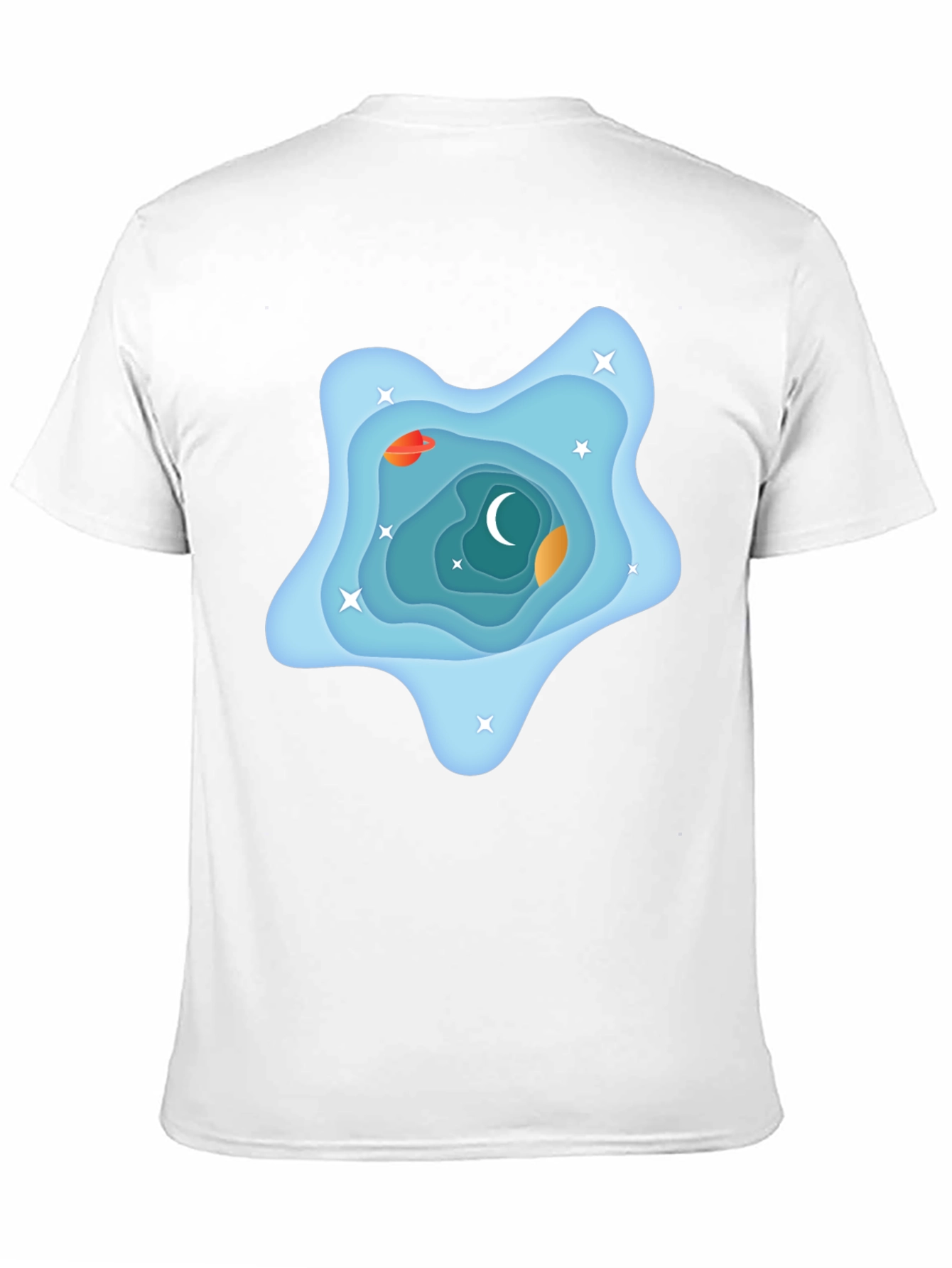 Galaxy Dream T-Shirt - Black Cotton Tee