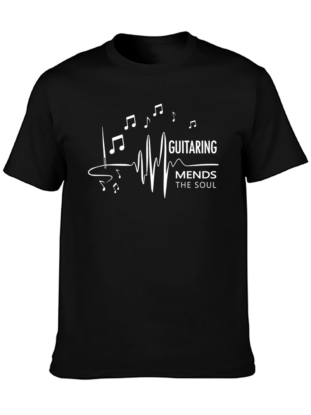 Guitar Music Graphic Mens T-Shirt